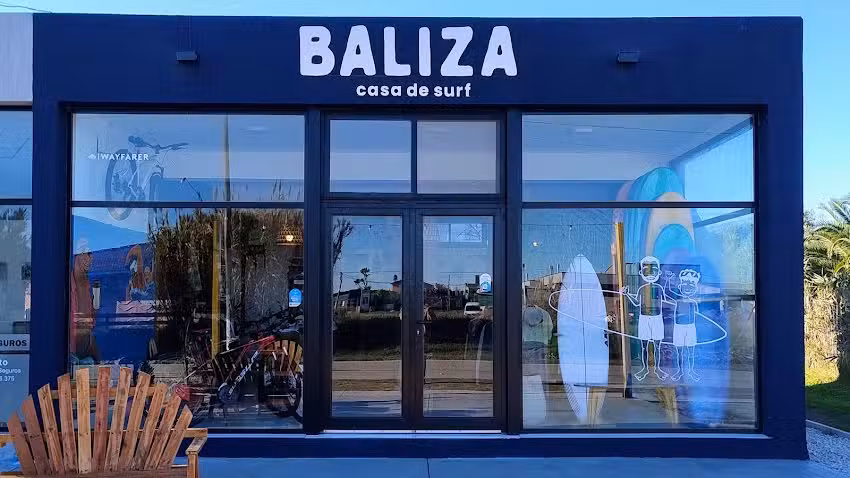 Baliza casa de surf