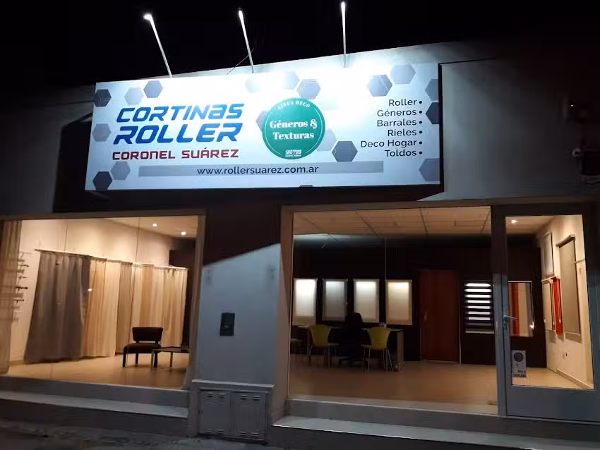 Cortinas Roller Coronel Su&aacute;rez