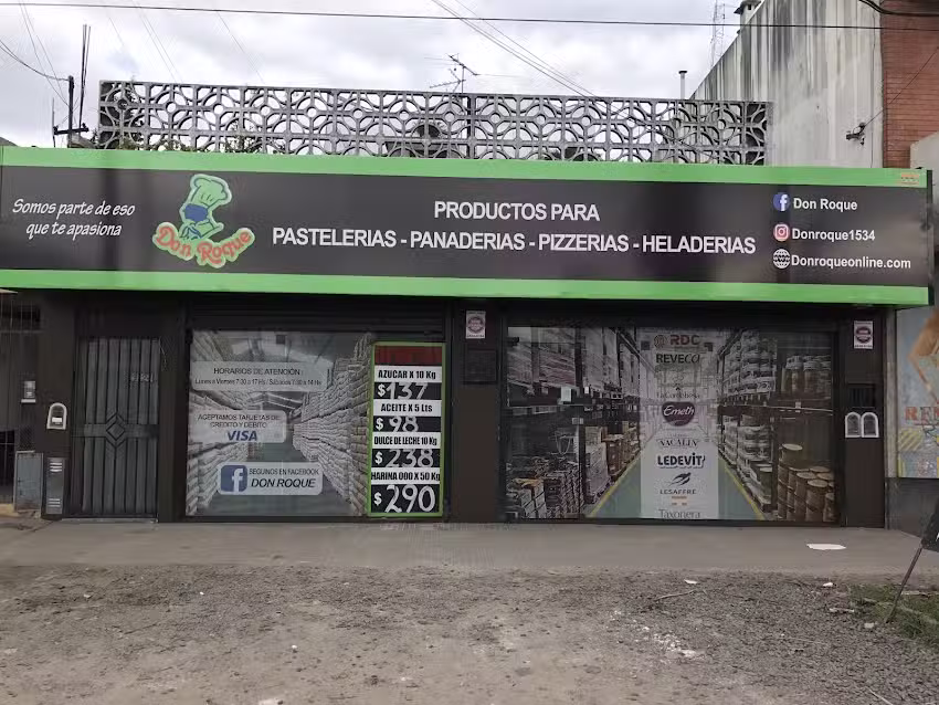 DON ROQUE Tres de Febrero &ndash; Productos para pasteler&iacute;as, panader&iacute;as, pizzerias y heladerias