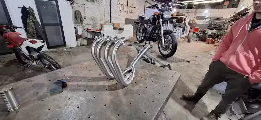 Escapes de motos inoxidable