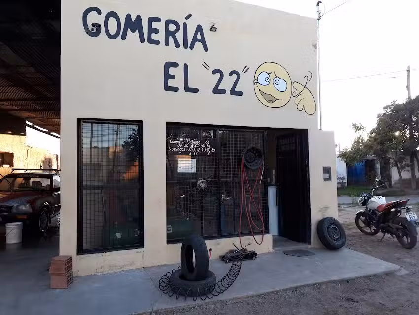 Gomeria el 22.