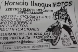 Horacio Ilacqua Motos, Servicio Electromecanico Especializado