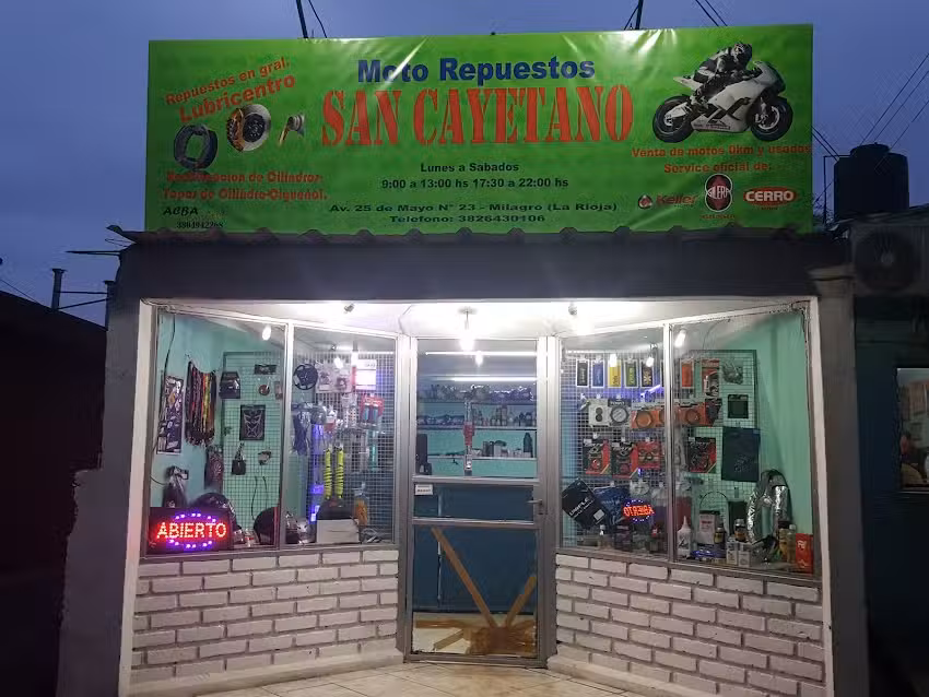 Moto Repuesto &ldquo;San Cayetano&rdquo;