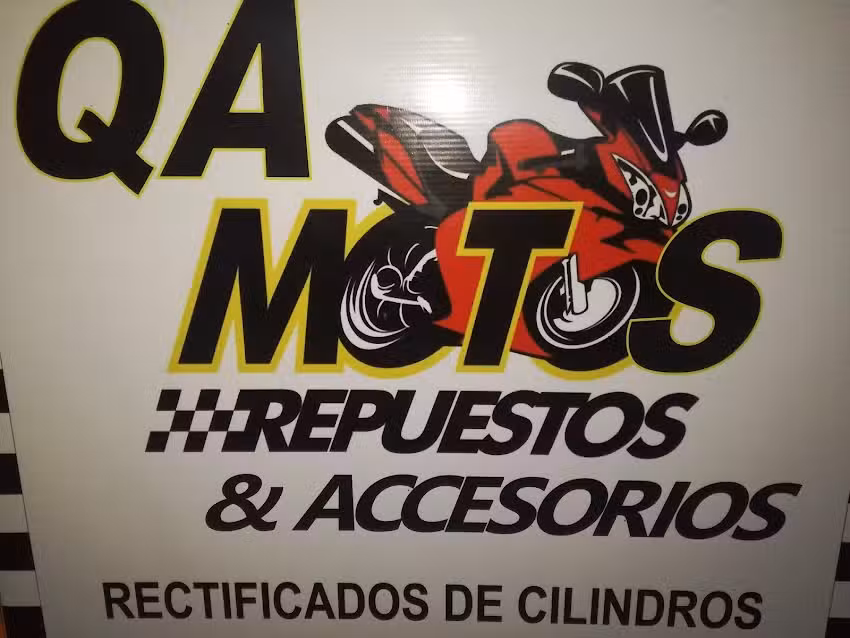 QA MOTOS repuestos, accesorios, rectificado de cilindros