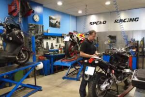 Service de motos Pony Copeticion