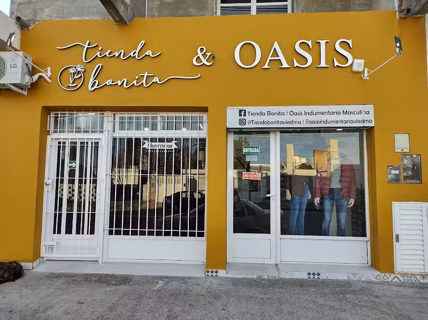 Tienda bonita y Oasis