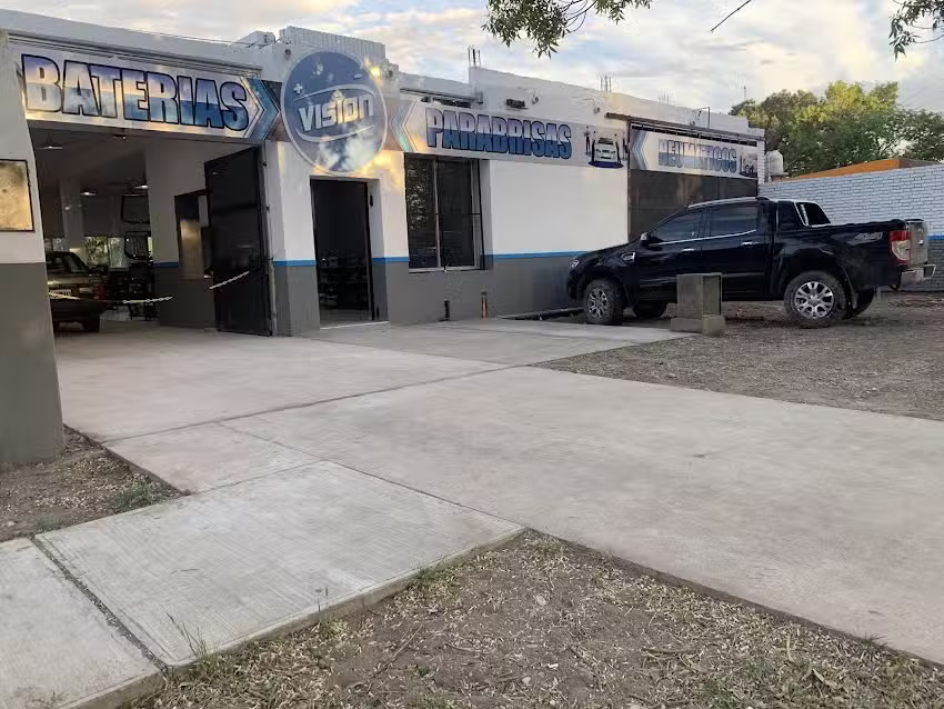 VISI&Oacute;N PARABRISAS BATER&Iacute;AS NEUM&Aacute;TICOS MALARG&Uuml;E